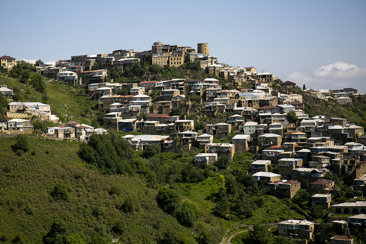 Старая часть с.Кубачи.